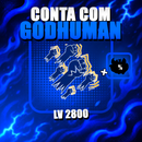 🔥「👊」CONTAS DE BLOX FRUITS LEVEL MAX + GODHUMAN + FRUTAS, ESPADAS E ITENS