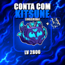 『 🦊 』KITSUNE NO INVENTÁRIO + GODHUMAN + LEVEL MÁX